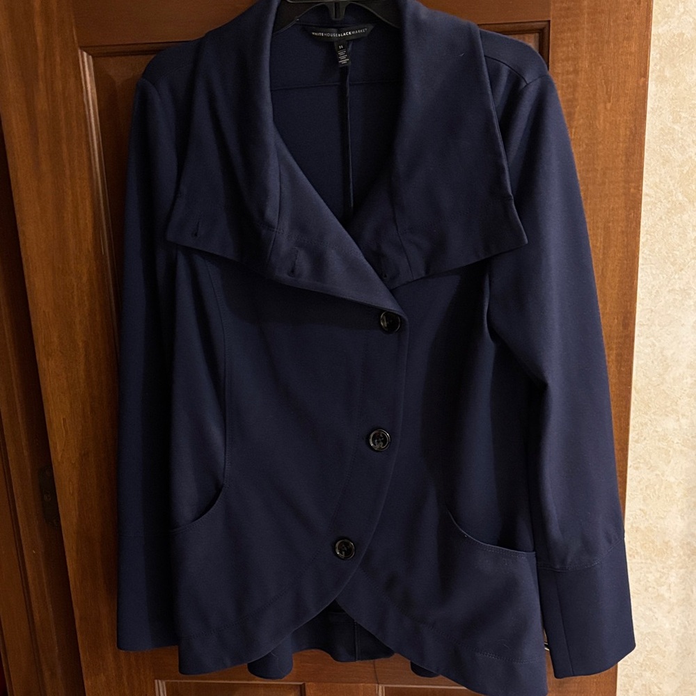 White House Black Market Navy Blazer/Jacket, Sz 14